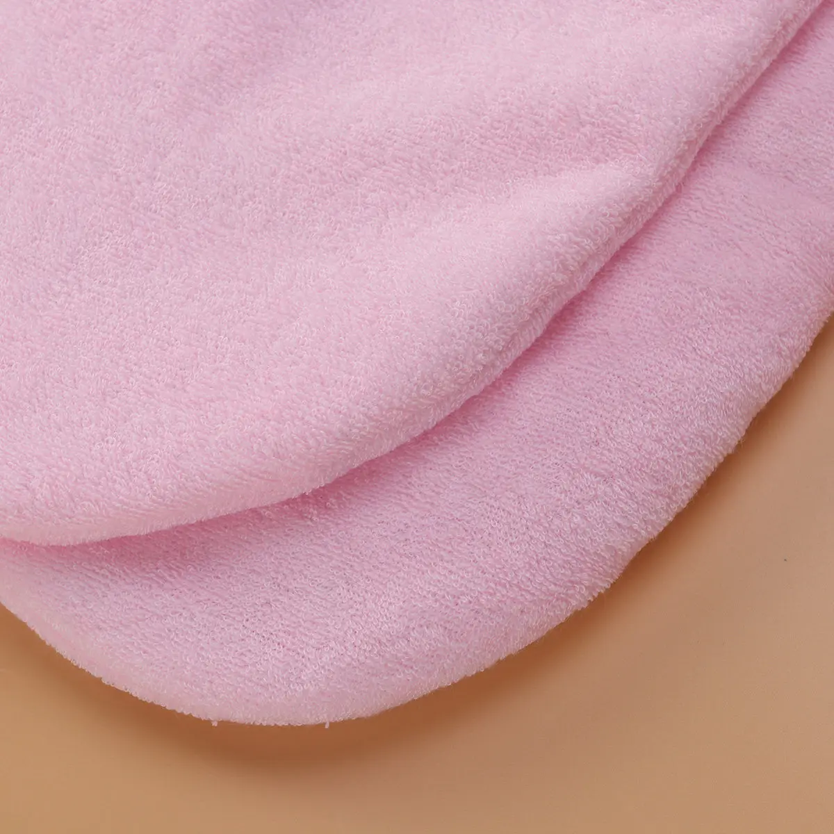 2Pairs Paraffin Wax Treatment Gloves and Foot Covers Cloth with Polyester Liner Snap Closure for Hand Foot Spa Therapy