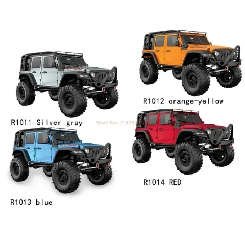 HB 1/10 Rc Auto Rtr R1011-r1014 Fernbedienung Fahrzeug 2,4g Voll Proportional Rock Crawler 4wd Off-road Klettern Lkw Spielzeug