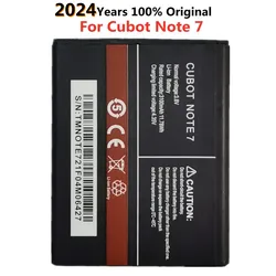 2024 Years 100% Original Battery For Cubot Note 7 Note7 3100mAh Mobile Phone Replacement Battery Bateria Fast Shipping In Stock