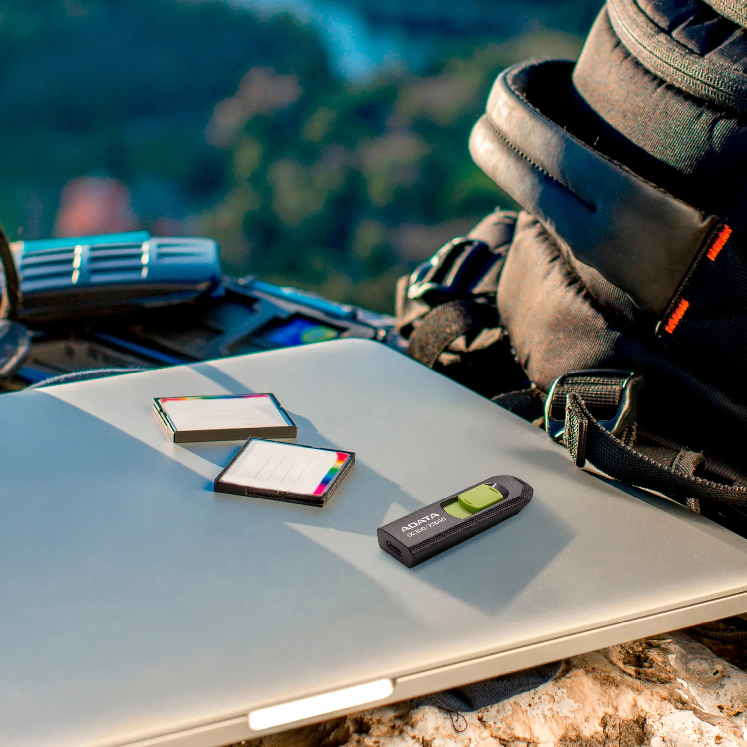 ตัวเลือกที่แฟลชไดร์ฟ USB UC300 TYPE-C USB3.2 32GB 64GB 128GB 100 256GB เมมโมรีเพนไดรฟ์ปากกาเมกะไบต์/วินาทีสำหรับคอมพิวเตอร์โทรศัพท์