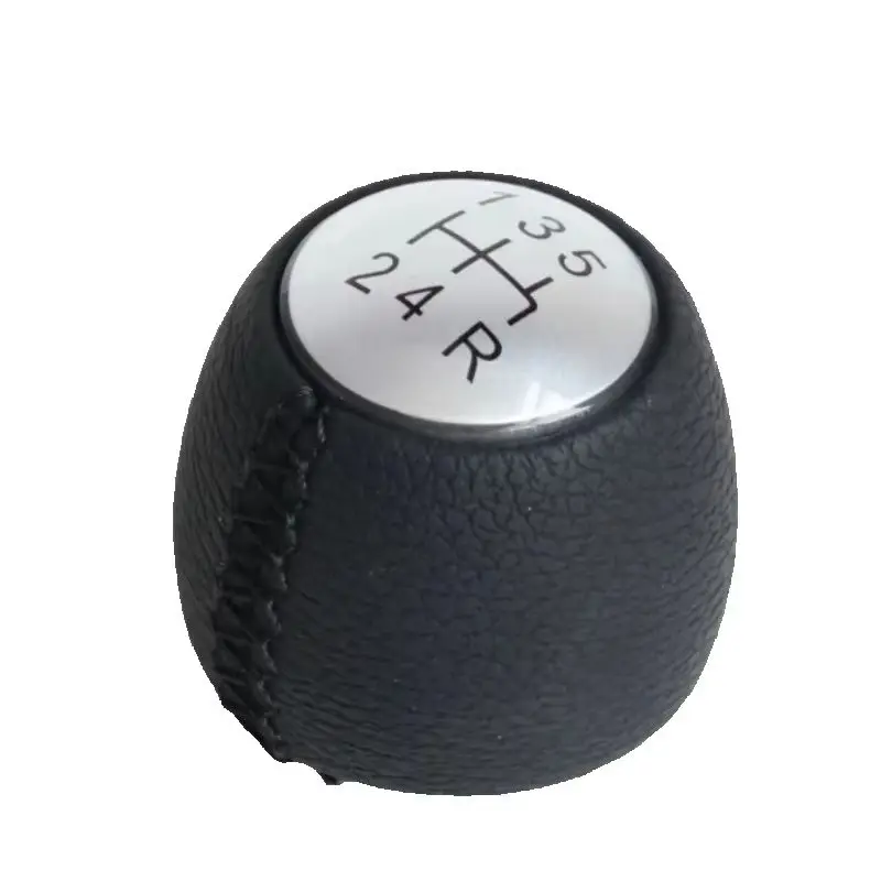 for Manual Shift Lever with Stitched Wrap Gear Head Car Gear Knob for Alfa Romeo 147 166 - Black Red Blue Manual Shift Knob