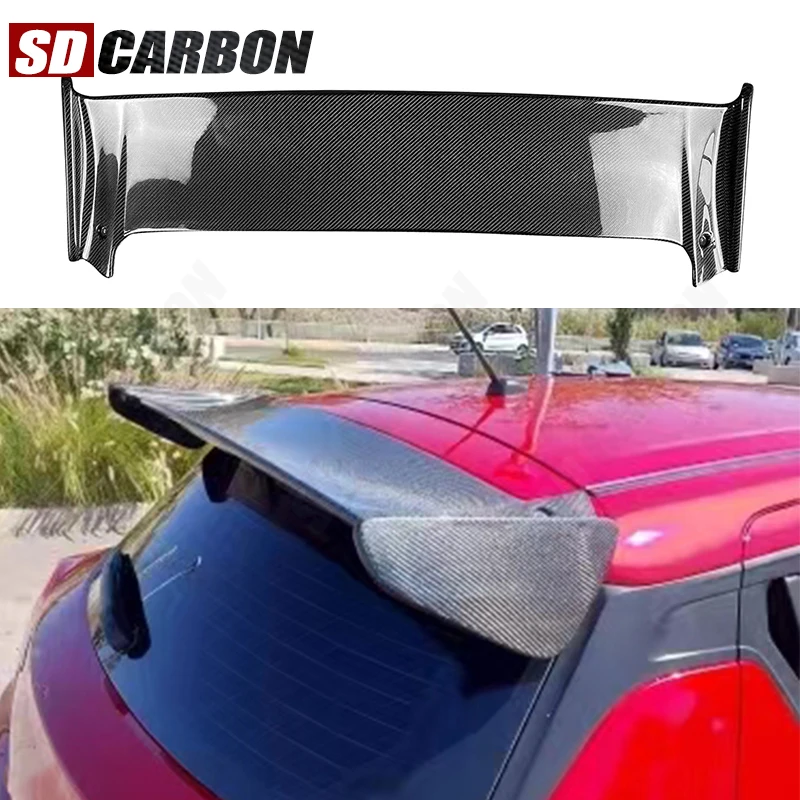 

Для Suzuki Swift Sports ZC33S серии углеродное волокно автомобильный задний спойлер багажника хвостовые плавники Lip Wing Upgrade Body Kit