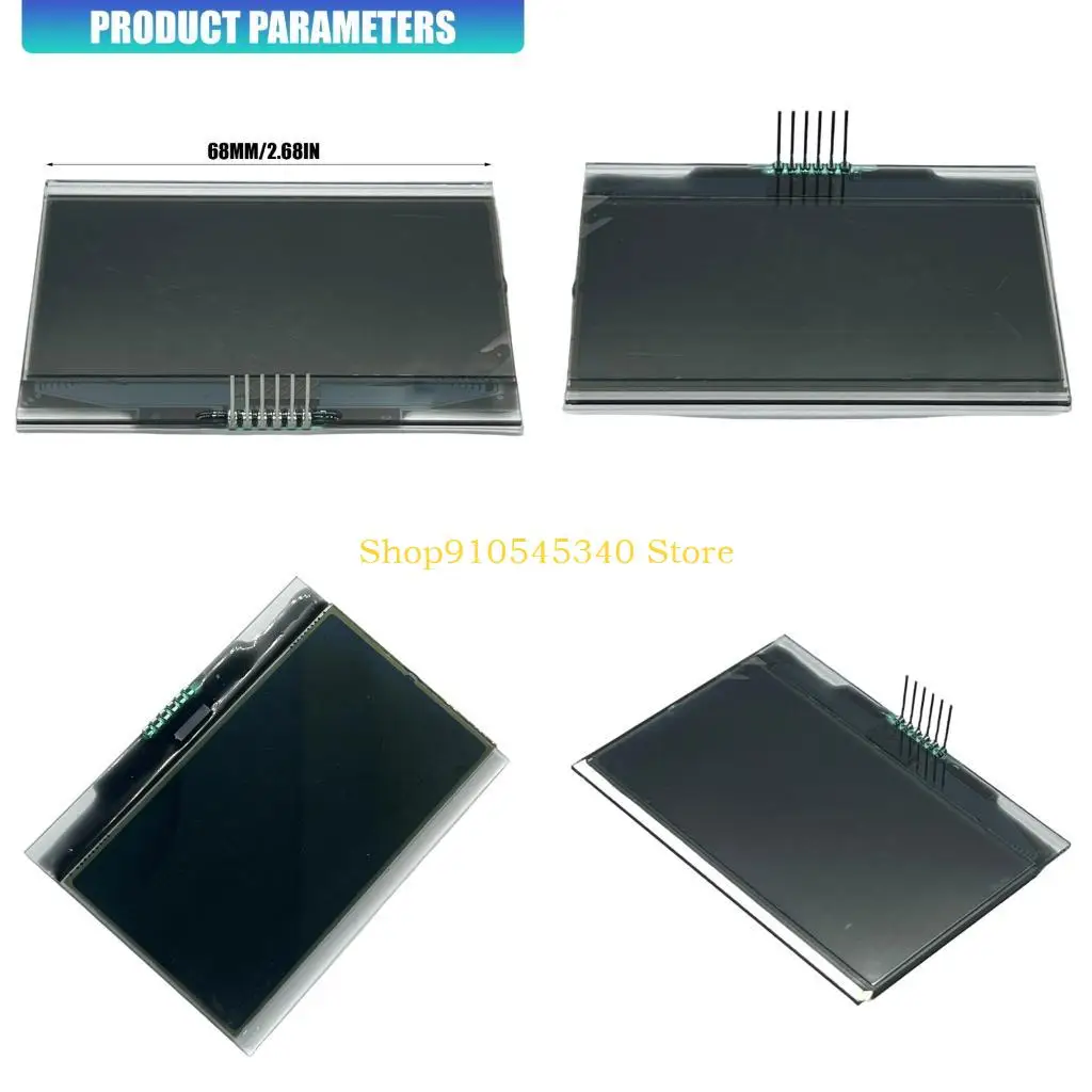 U2JA Instrument Cluster LCD Display Panel 8201297582F for Trafic 2 Vehicle Dashboard Screen Service, LCD Repair Component for