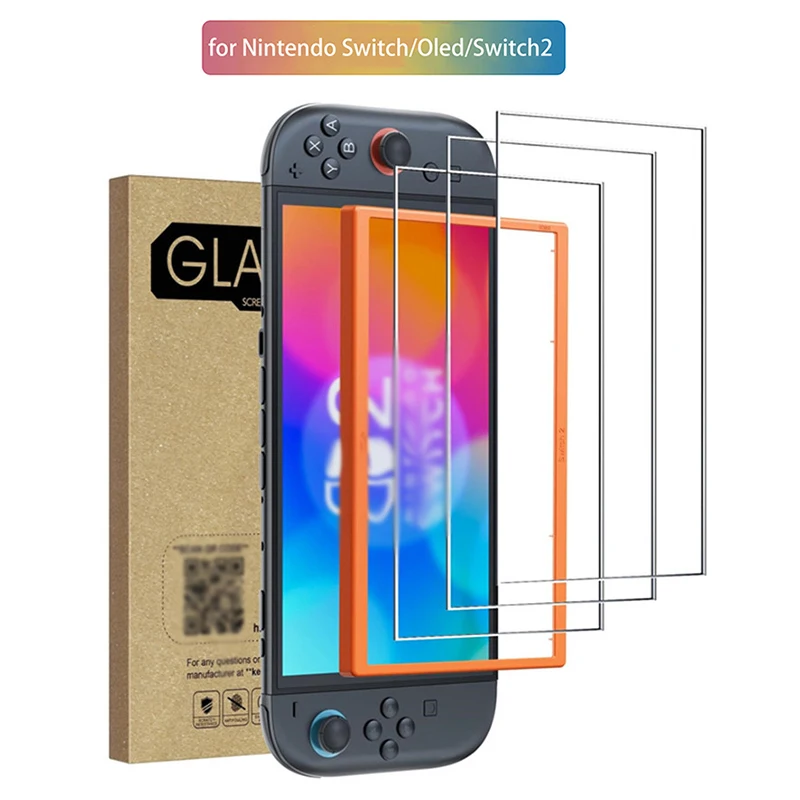 

Screen Protector Tempered Glass For Nintendo Switch 2 Oled Tempered Glass for Nintendo Switch 2 2025 Switch2 High Clear Film
