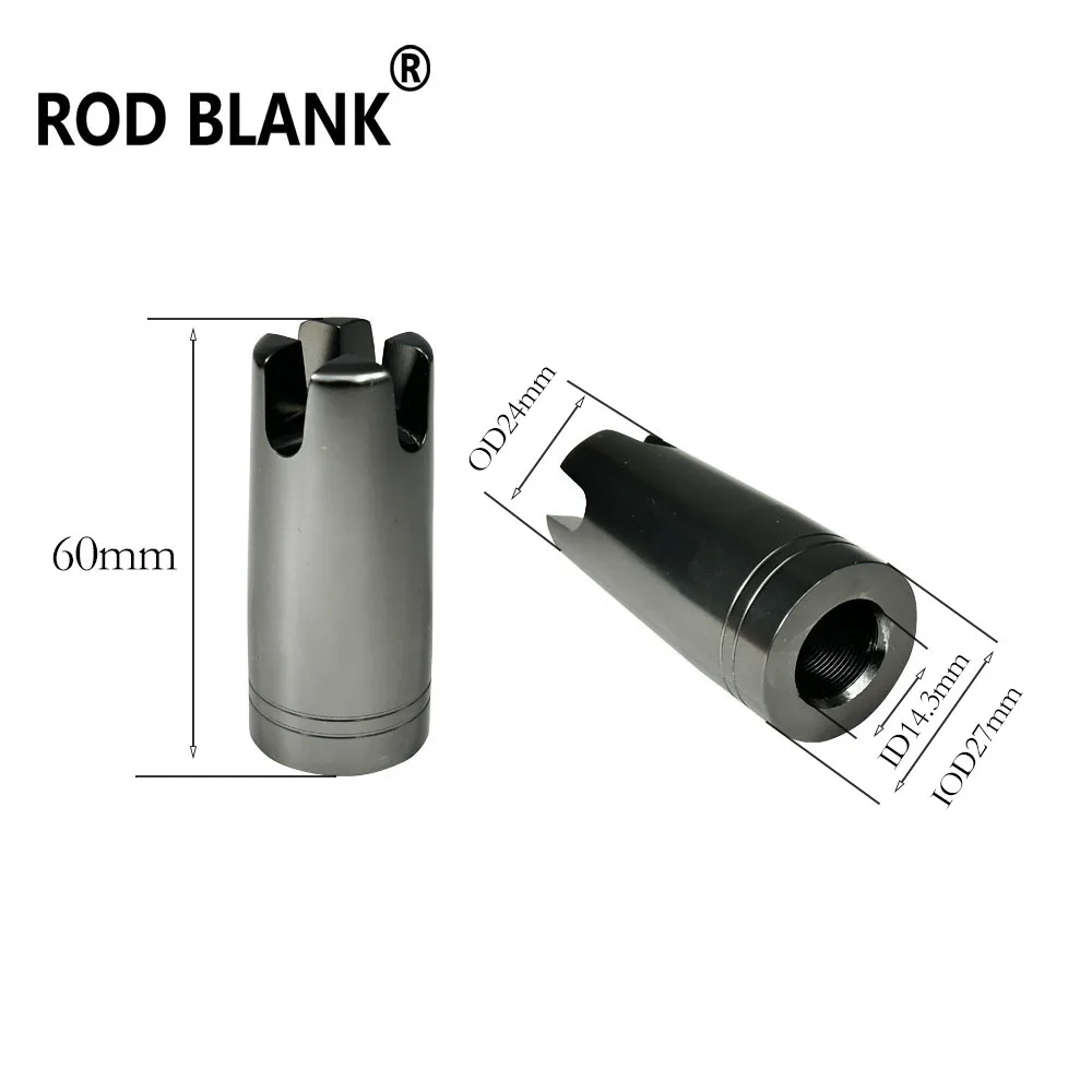 Blank de caña con gimbal aluminio para reparación DIY - imagen 5