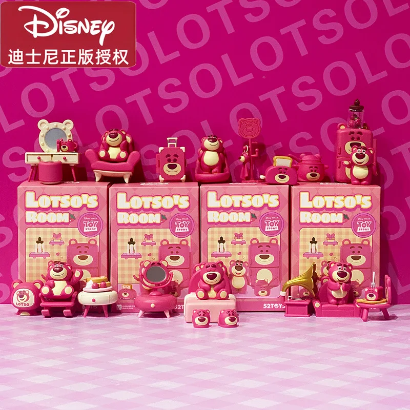 

Disney Lotso Room Series слепая коробка Mystery Box фигурка модель игрушки кукла мультяшная коллекция настольный декор для фанатов подарок на день рождения