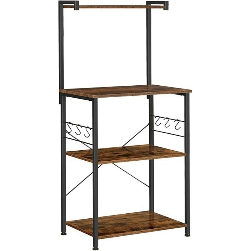 Kitchen Floor Rack Simple Home Storage Microwave Oven Pot Finishing Storage Bracket
