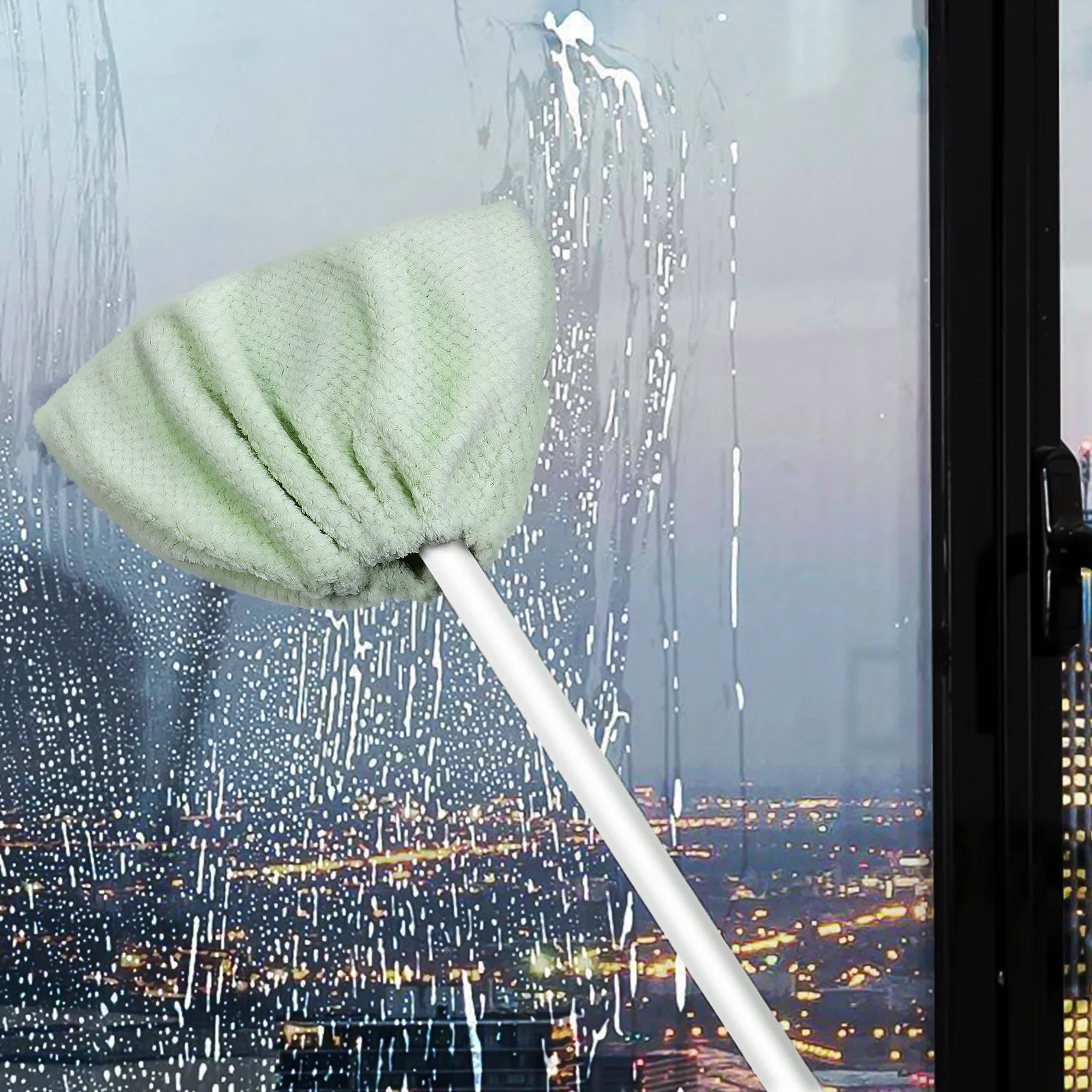 

3Pcs Floor Cleaning Cloths Broom Covers Washable Reusable for Wet Dry Floors Household Cleaning Tool Broom Cover