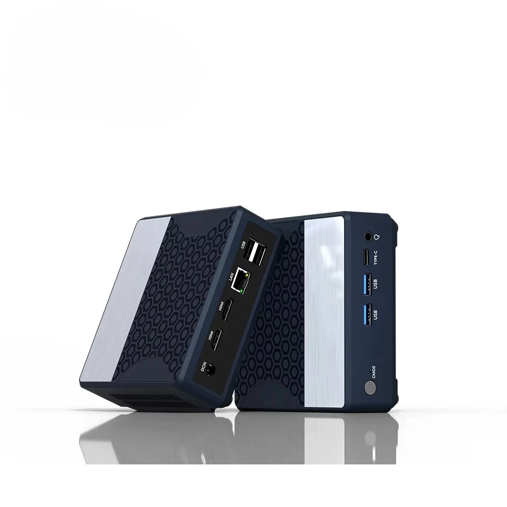 Mini PC Gaming Desktop  5 3500U Radeon  8 DDR4 16GB NVMe SSD 4K Display WiFi5 Business Office Server Computer