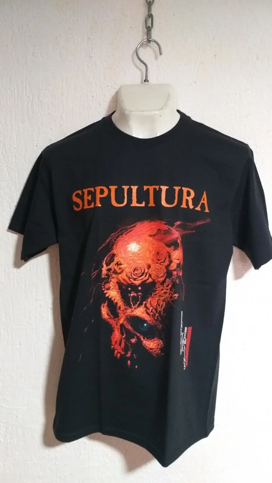 Sepultura Beneath Remains T shirt thrash metal Sarcofago Slayer Sodom