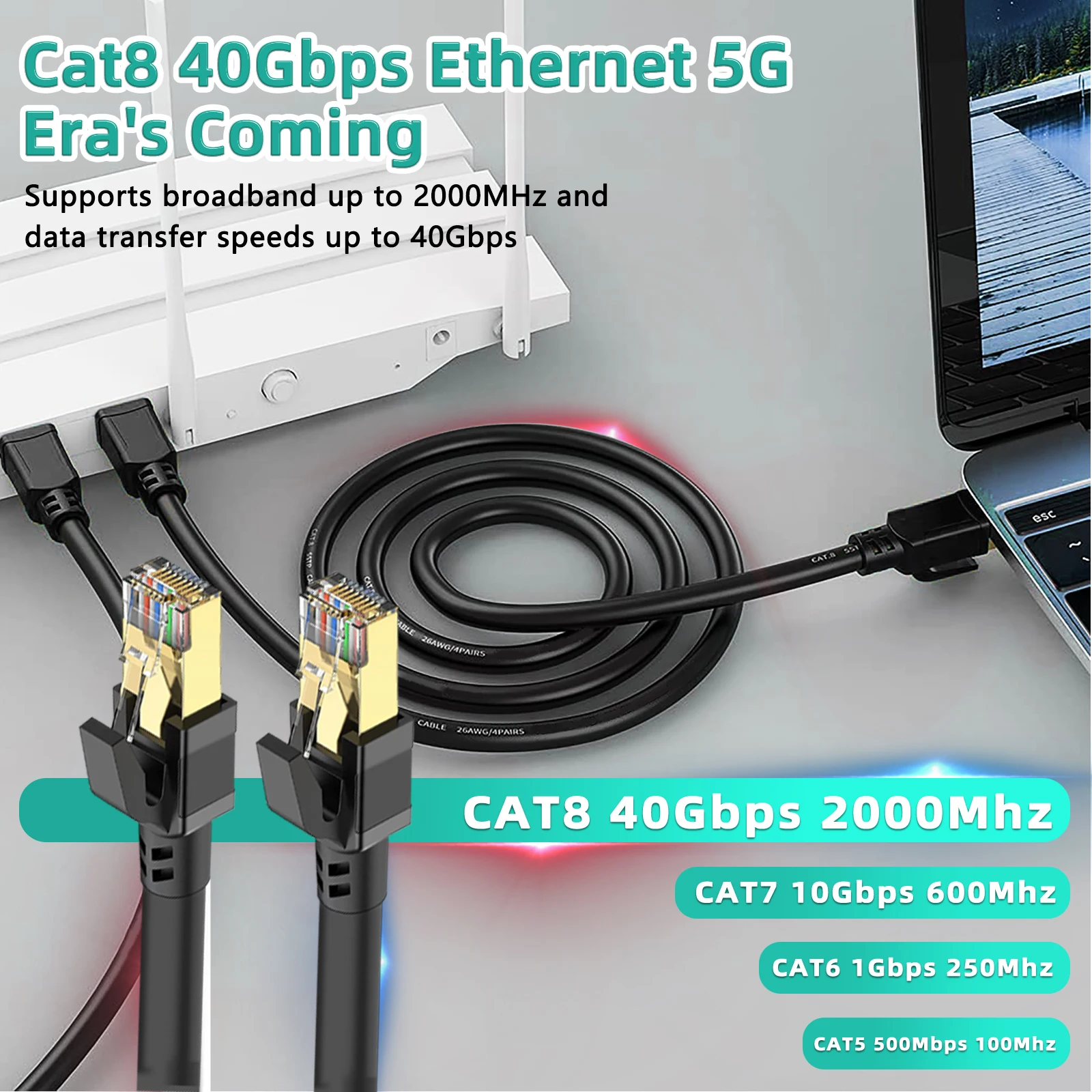 Thumbnail 4 - #58 Latest Waterproof RJ45 Cables Offers