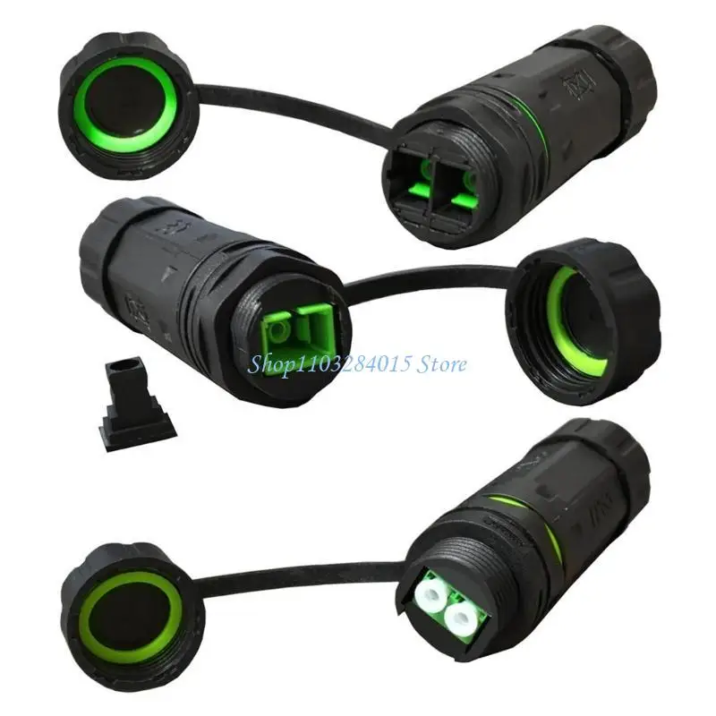 R6FF Outdoor Fiber Optical Adapter to Fiber Optical Cable Extender with Low Insertion Loss and High Return Loss