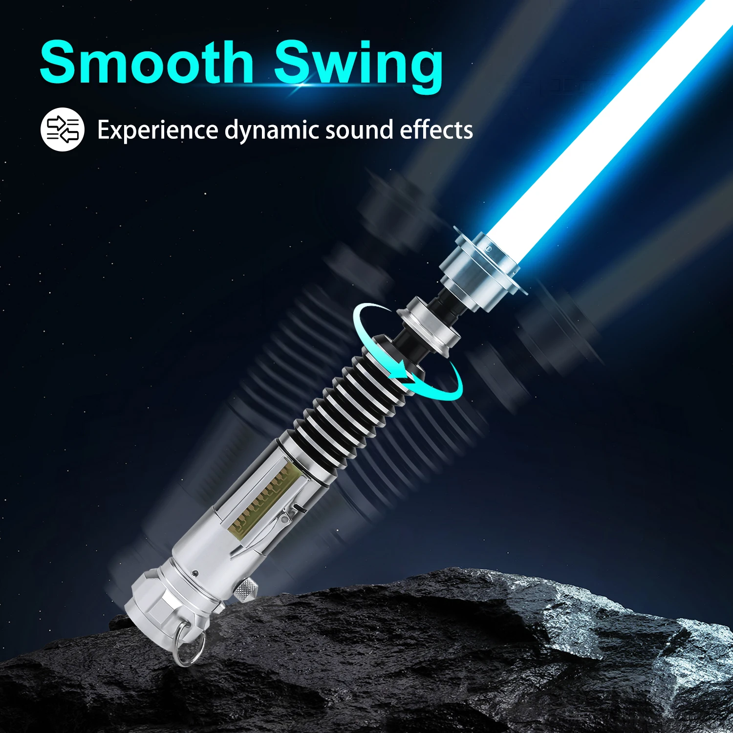 

TXQSABER Световой меч Neo Pixel Proffie Smooth Swing RGB 27 Soundfonts Металлическая ручка Косплей Лазерный меч Люк Скайуокер V2 Реплика