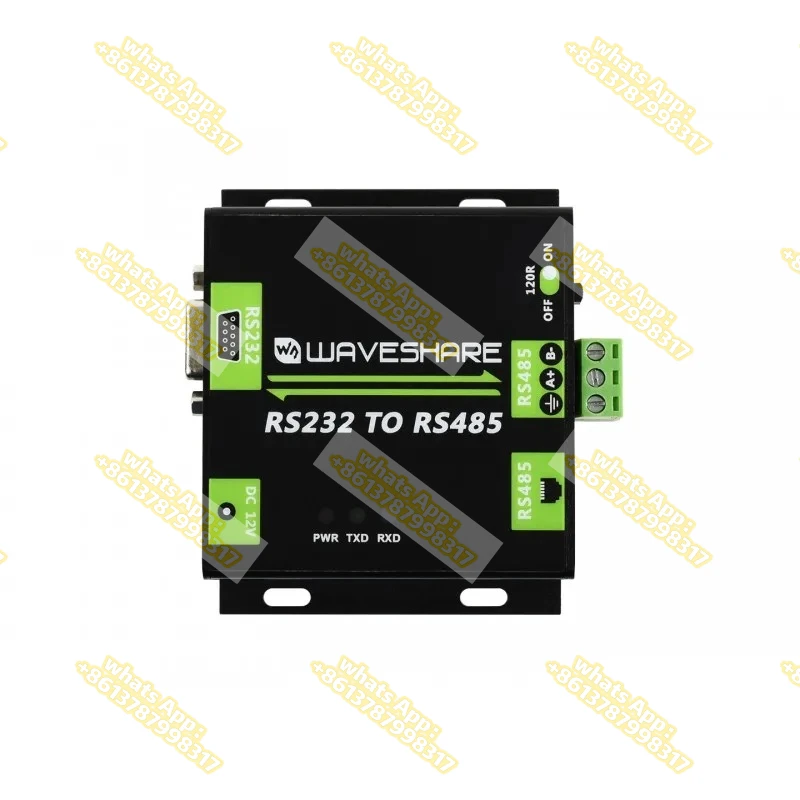 Industrial Grade Isolated RS232 TO RS485 Asynchronous Bi-Directional Converter Embedded Transient Voltage Suppressor