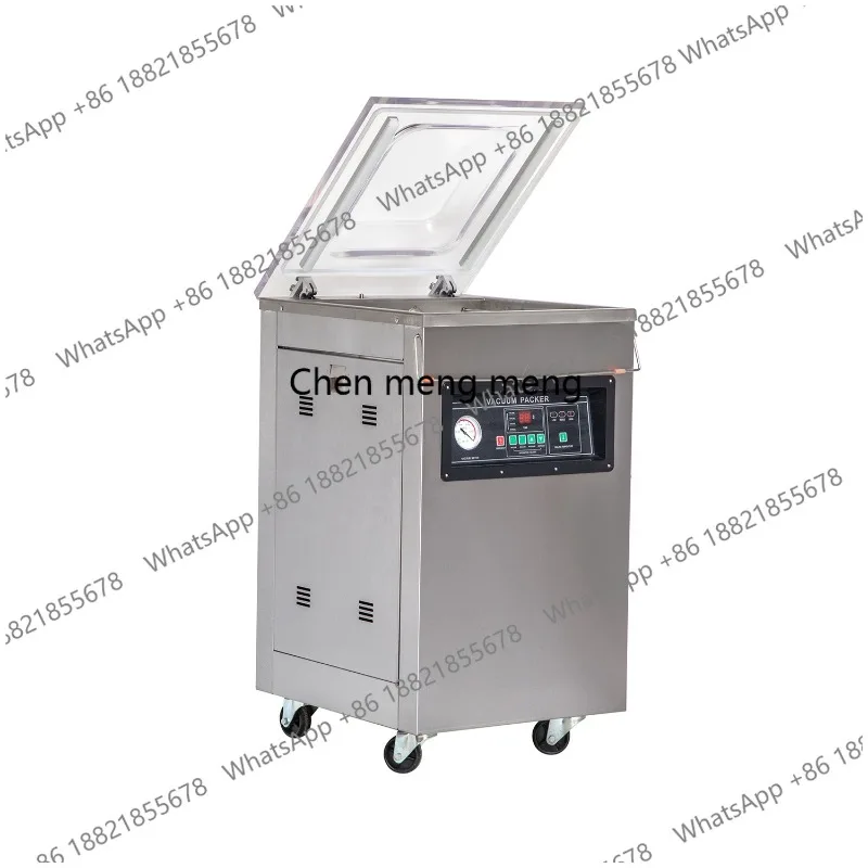 Chicken Sausage Meat Fish Food Vacuum Sealing Packing Machine Dzq 400 Single Chamber Vacuum Packer