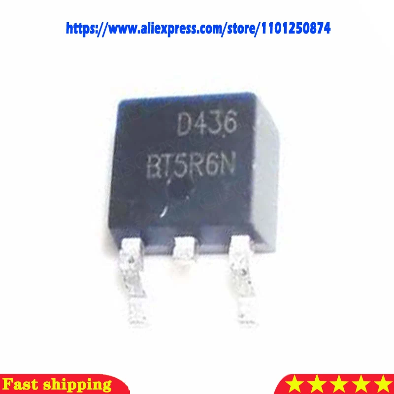 10pcs/lot AOD436 D436 TO-252   In Stock