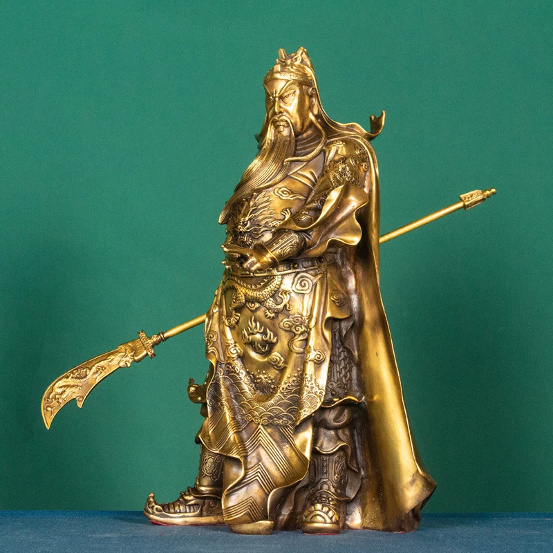 Sword, Gong Pointing Way With Two Fingers, Yu, The Martial God Of Wealth, Guan Er Ye, Home Entrance
