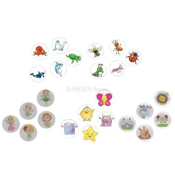 C9GB Yeniden Kullanılabilir Lazımlık Hedefleri Renk Değiştirme Çiş Hedefleri Lazımlık Eğitimi Çıkartmalar Tuvalet Hedefleri için