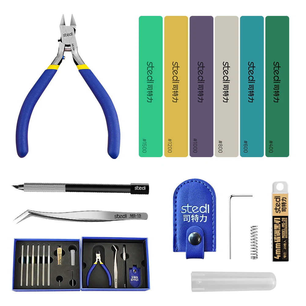 Stedi Assembly Kit Plastic Model Cutting and Assembly Tools Beginner's Hassle-Free Starter Set