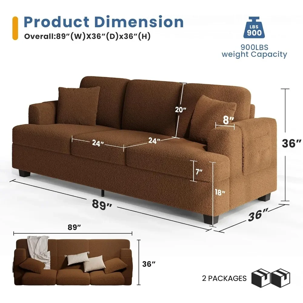 Deep Seat Sofa 89