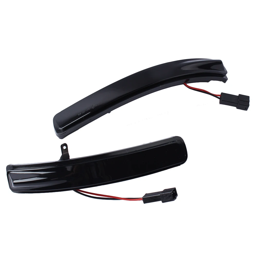 

Dynamic Amber Led Turn Signal Lights With Smoked Lens Side Mirror Turn Signal Light Fit for Ford Explorer 2011-2019