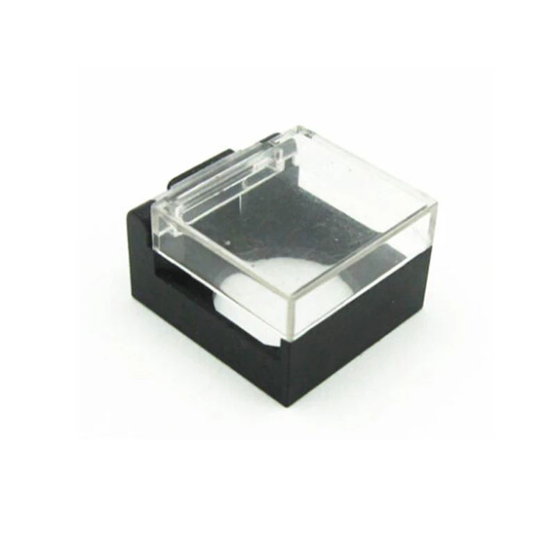 16mm Protection Cover Button Switch Rectangle Protective Cover Clear Plastic for LA16 Guard Dust Cover Box