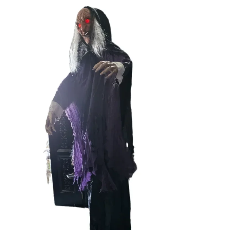 

Room Escape Haunted House Electric NPC Horror Vibe Station Tuba Swing Standing Witch Halloween