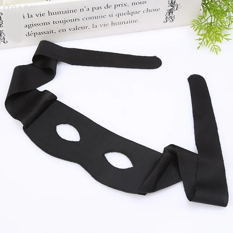 

【Ja】Classic Cape & Mask Set, Black Eye Mask with Blindfold for Cosplay, Halloween Masquerade Party Costume