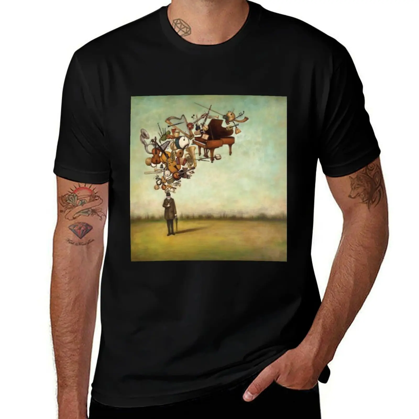 

Classical Melodies T-Shirt anime t shirts for man funny t shirts dark humor t shirts cotton 100% T-Shirt