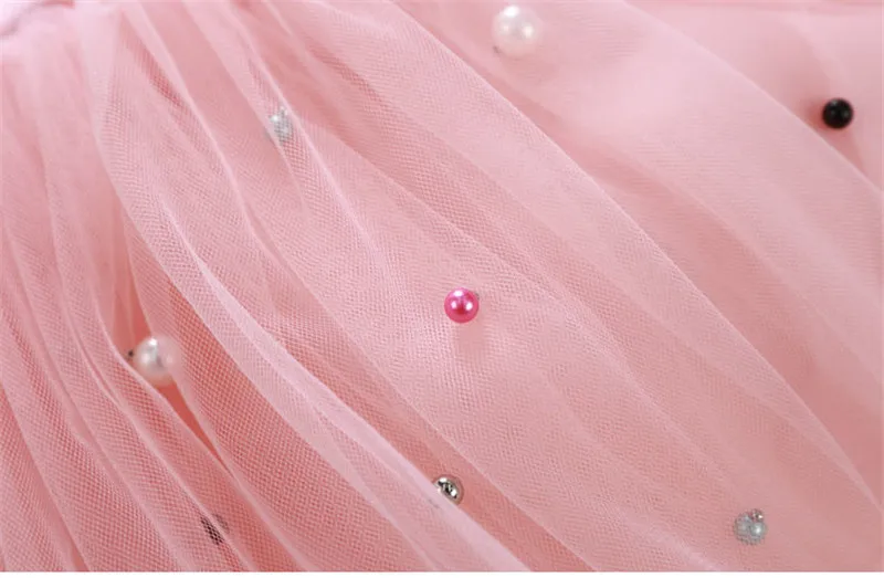 Baby Mädchen Tutu Flauschigen Rock Kleinkind Prinzessin Ballett Tanz Tüll Mesh Rock Kinder Kuchen Rock Nette Mädchen Kleidung Pettiskirt Rock – Detail 5