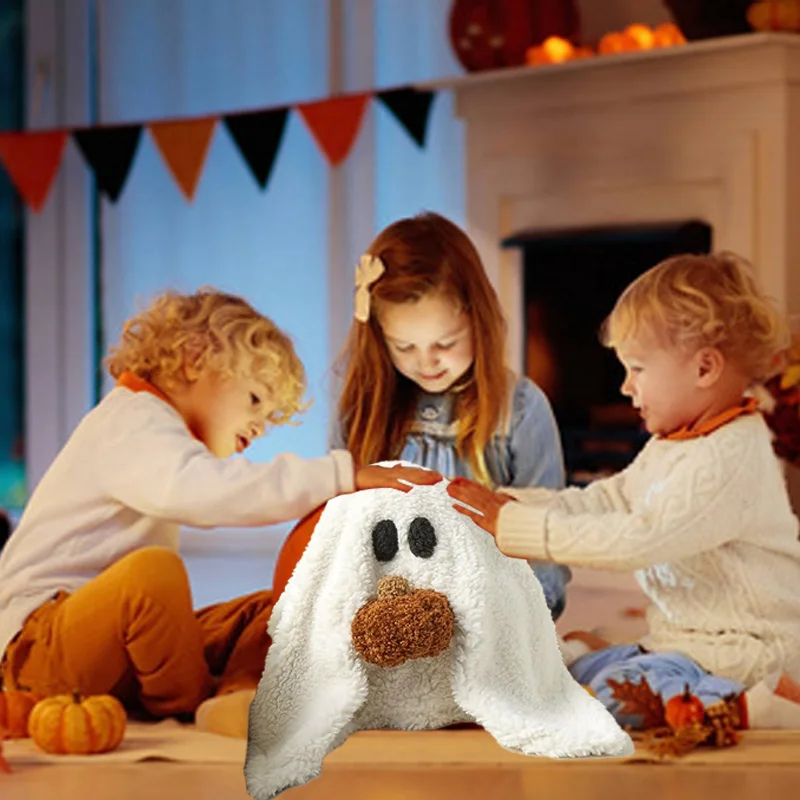 Pluszaki Gus Duch Dynia Zxc Kot Maskotki Figurki Dekoracje Halloween Poduszki Prezenty Świąteczne dla Dzieci
