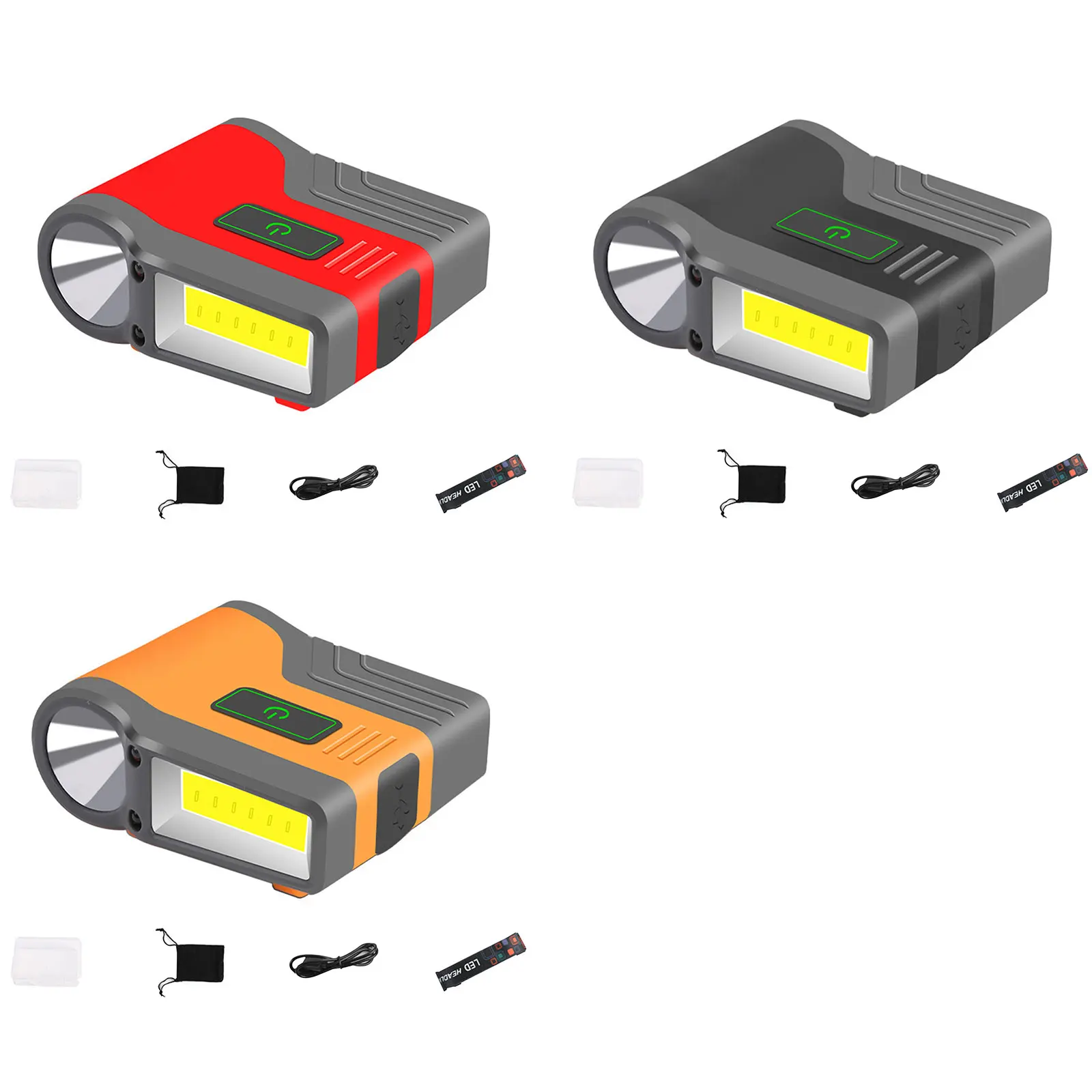 

Светодиодный фонарик для шляпы с датчиком движения, фонарик с зажимом, IPX6, водонепроницаемый налобный фонарь без помощи рук для кемпинга, бега, рыбалки, работы