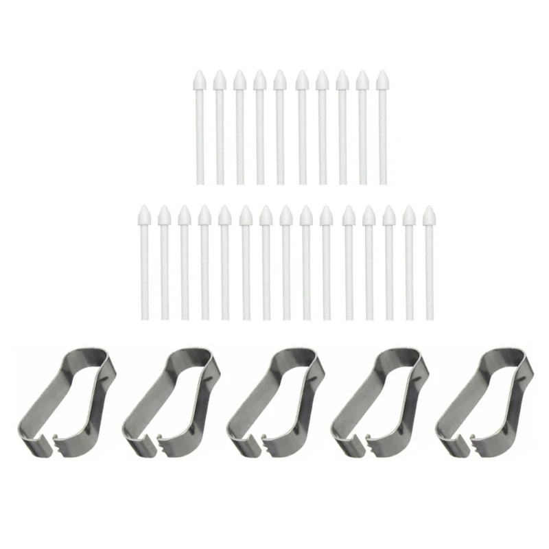 25 PCS/50pcs ปากกา Nibs สำหรับ TAB + S23 NOTE10 20 ปากกาเคล็ดลับกำจัดแหนบติดตั้งง่าย dropship