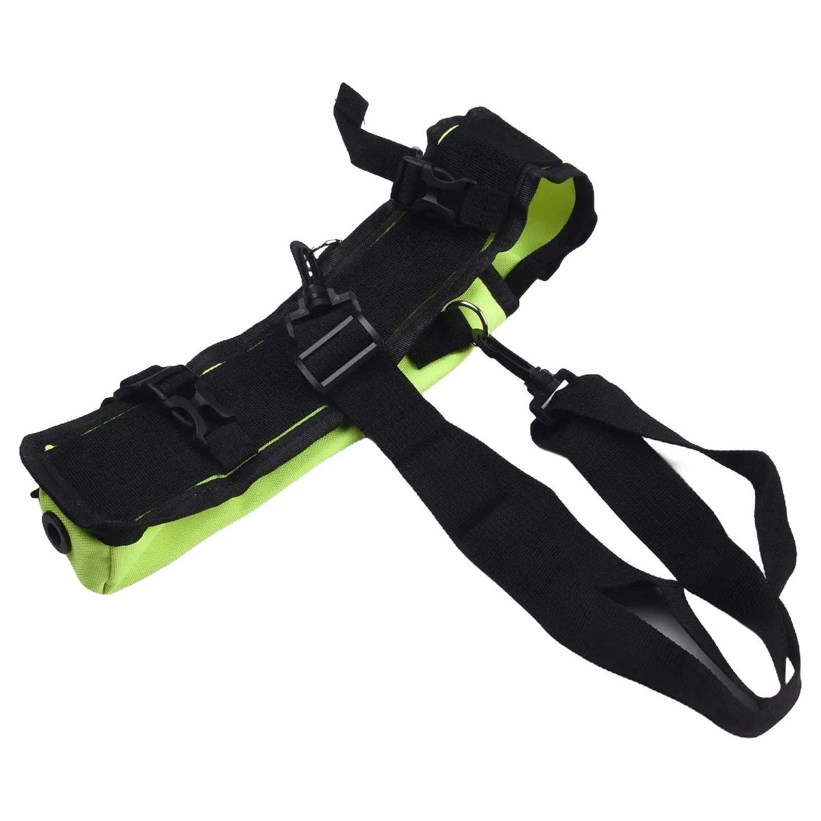 Gas Bottle Diving Cylinder Tank Yellow Green Black Portable Scuba Oxygen Cylinder Weight Package Content Polyester