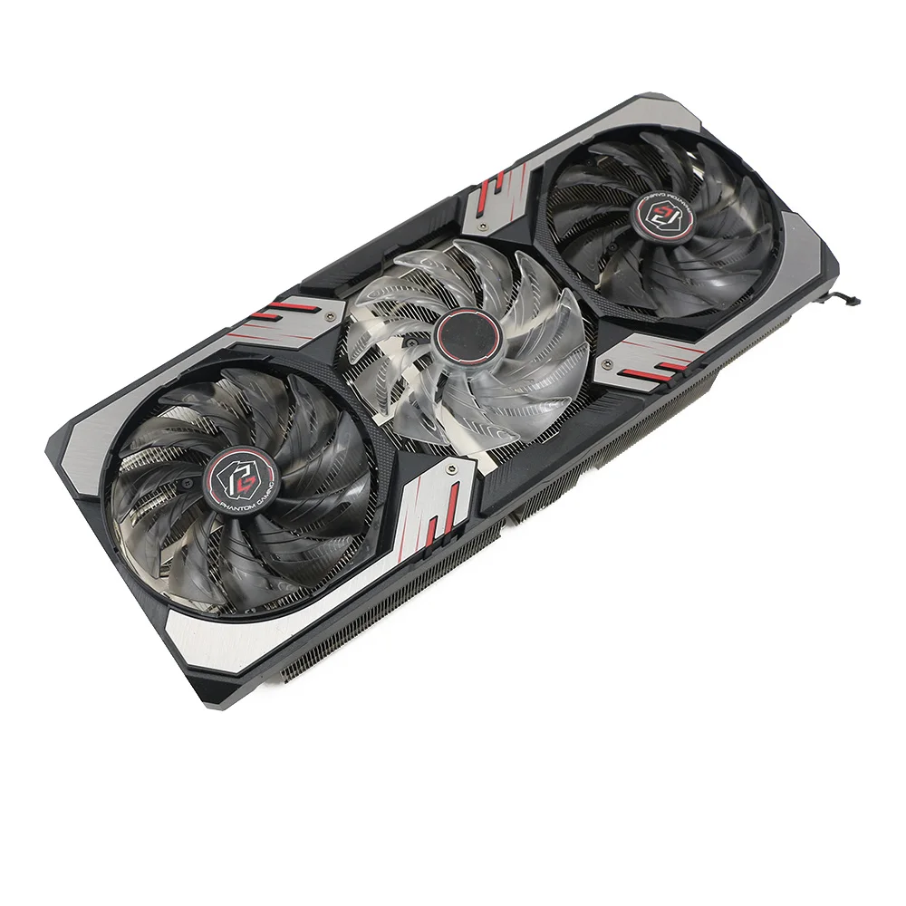 Imagem -03 - Radiador de Placa Gráfica Ventilador Gpu para Asrock Radeon rx 6800 xt 16gb Phantom Gaming d oc Rx6800xt 6900xt