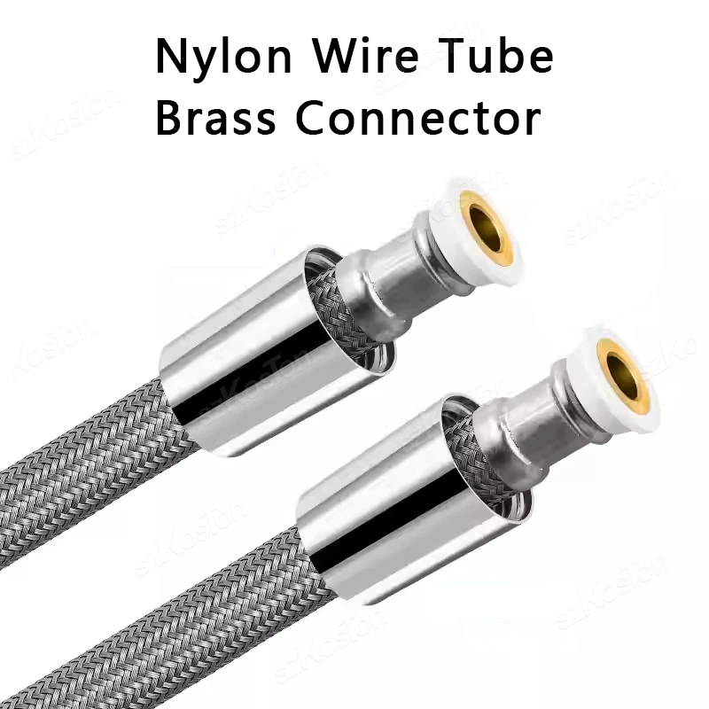 1.5/2 Meter Bathroom Nylon High Pressure Smooth Shower Hose Flexible Handheld Anti Winding GI/2 Universal Pipe Tube