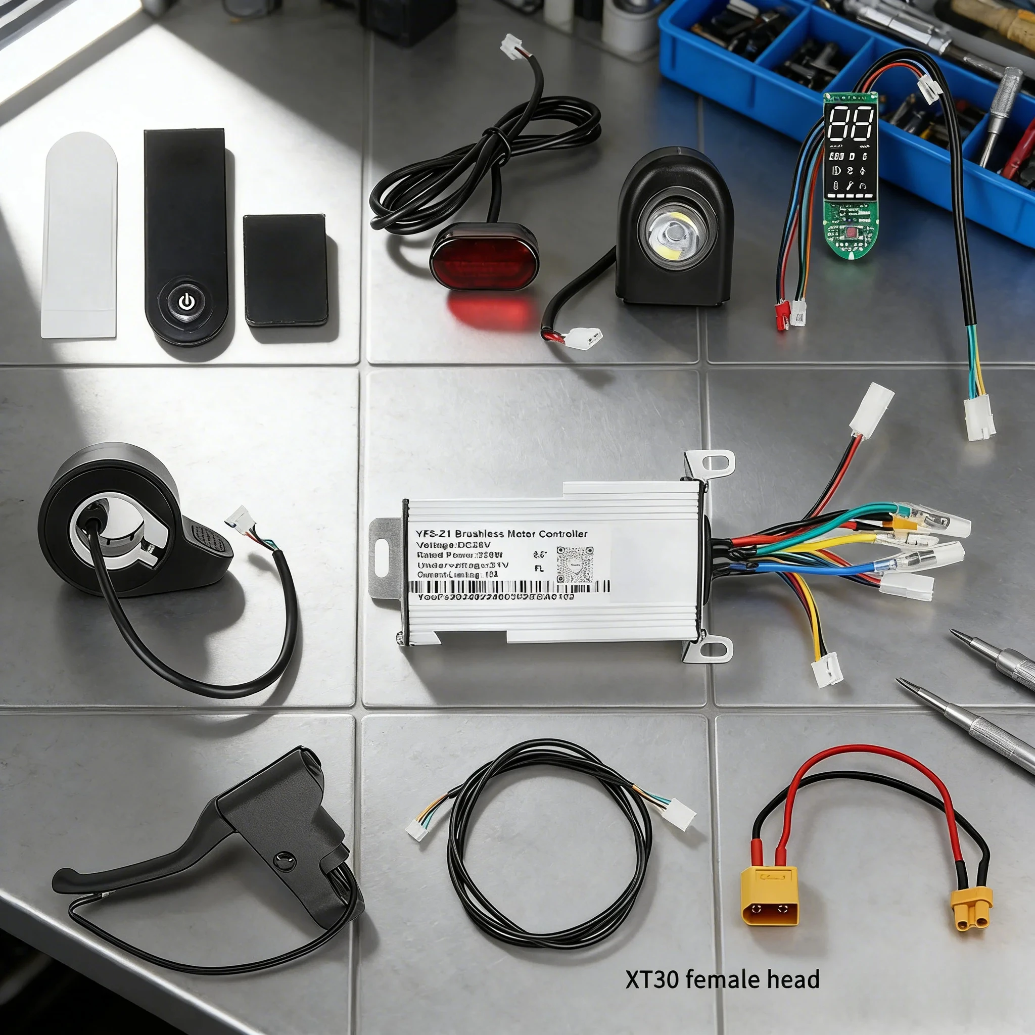 

350W 36V Smart Scooter Controller - Tuya Bluetooth Motherboard for FOSTON X-Play & DIGMA