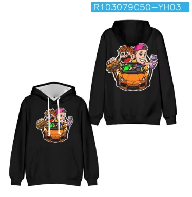 

Newest Burgerpommes icrimax women men Hoodie Teenagers Gradient color Boy girl Hoodies Sweatshirts Icrimax Kids Pullovers