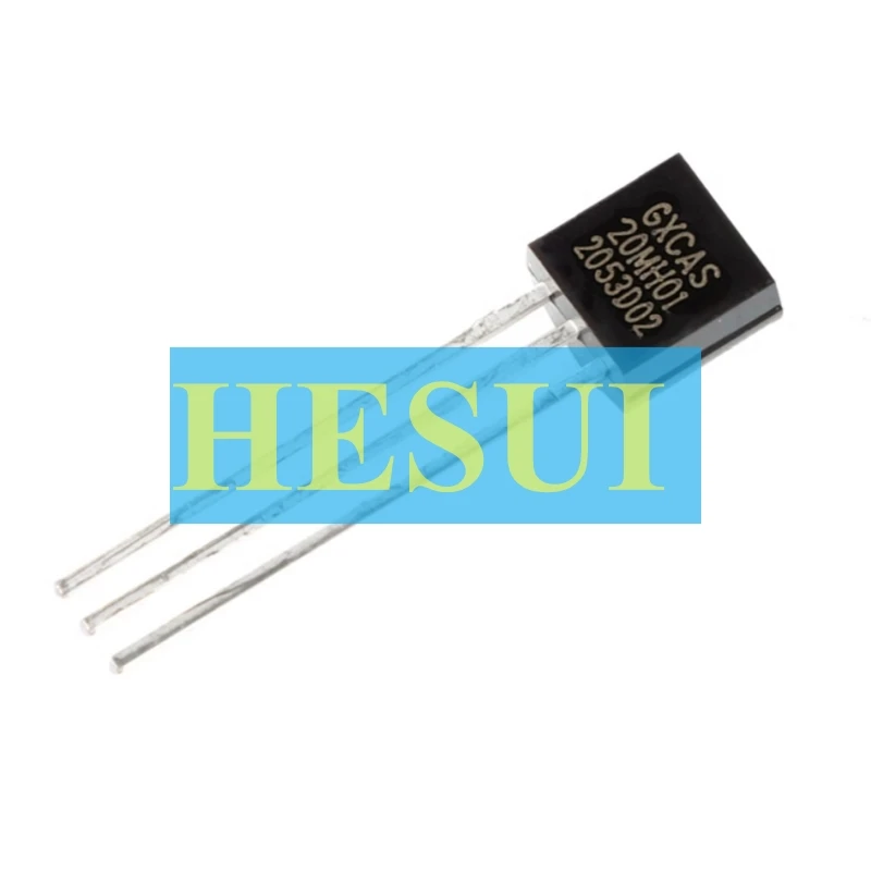 Original GX20MH01 TO-92 programmable resolution single-bus high precision temperature sensor chip