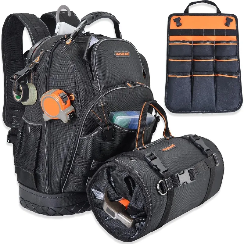 

Tool Backpack and Tool Roll Bundle-Fashion Perfect Partner