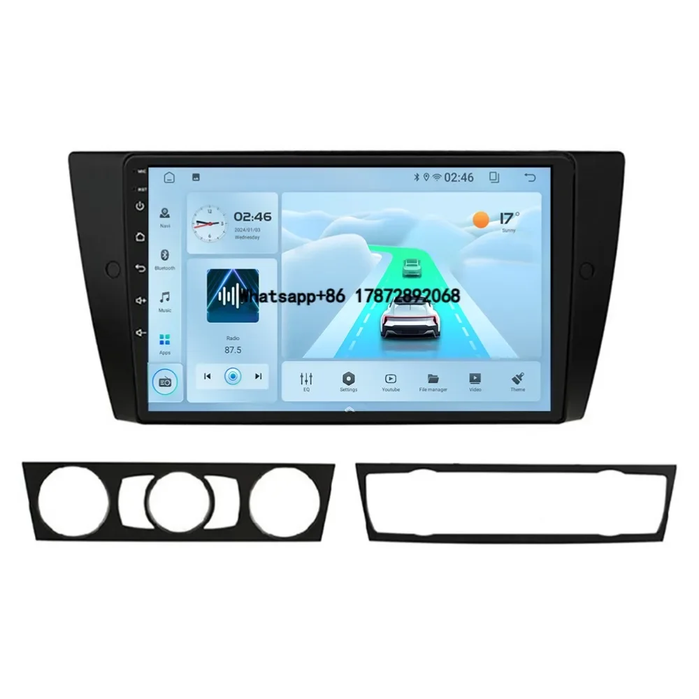

Car Multimedia System Radio Player for E90 E91 E92 E93 3 Series Navigation Stereo Audio Head Unit NO DVD