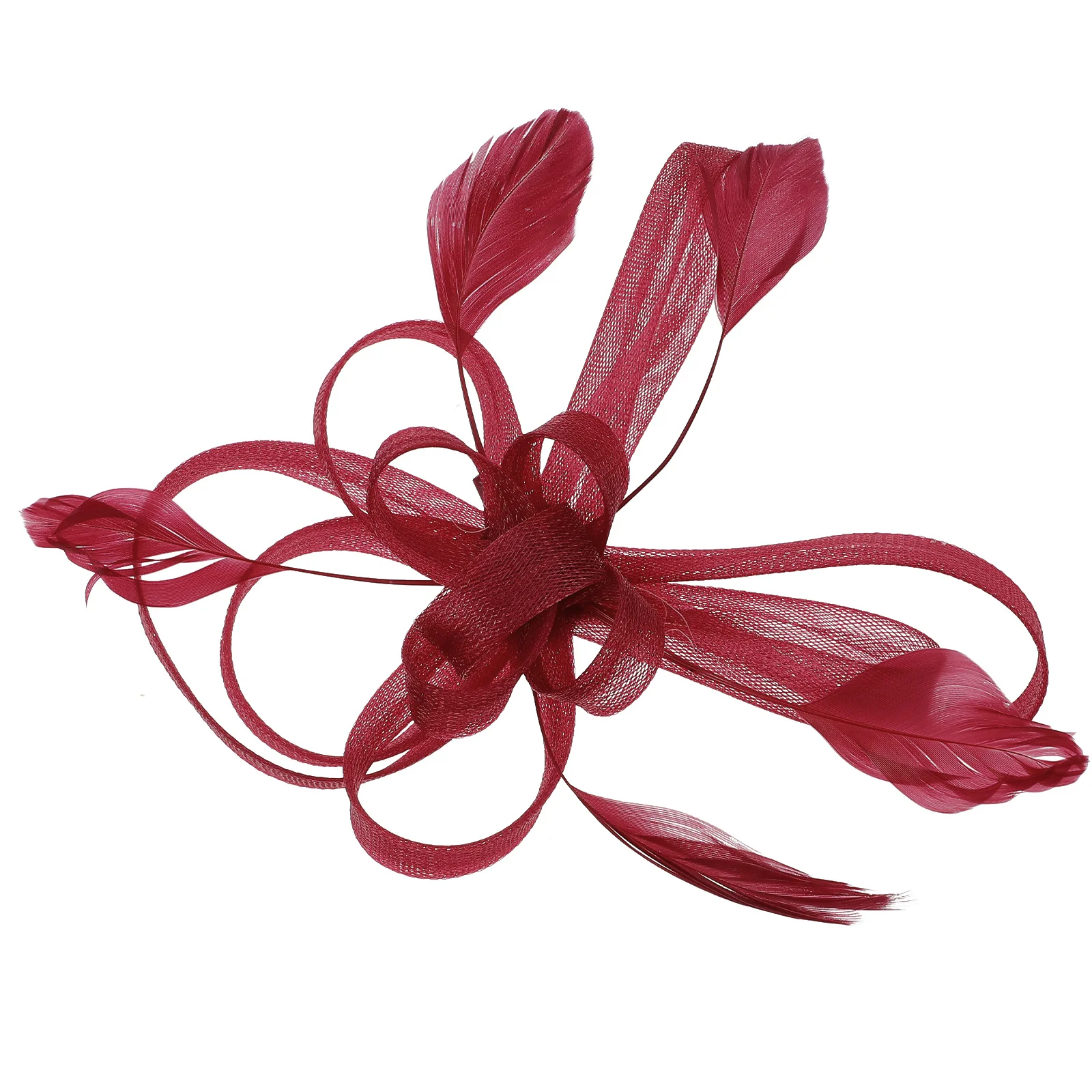 

Свадебная заколка для волос, розовая красная заколка-чародей для женщин, элегантный аксессуар для волос, вечерние, банкетные, торжественные украшения