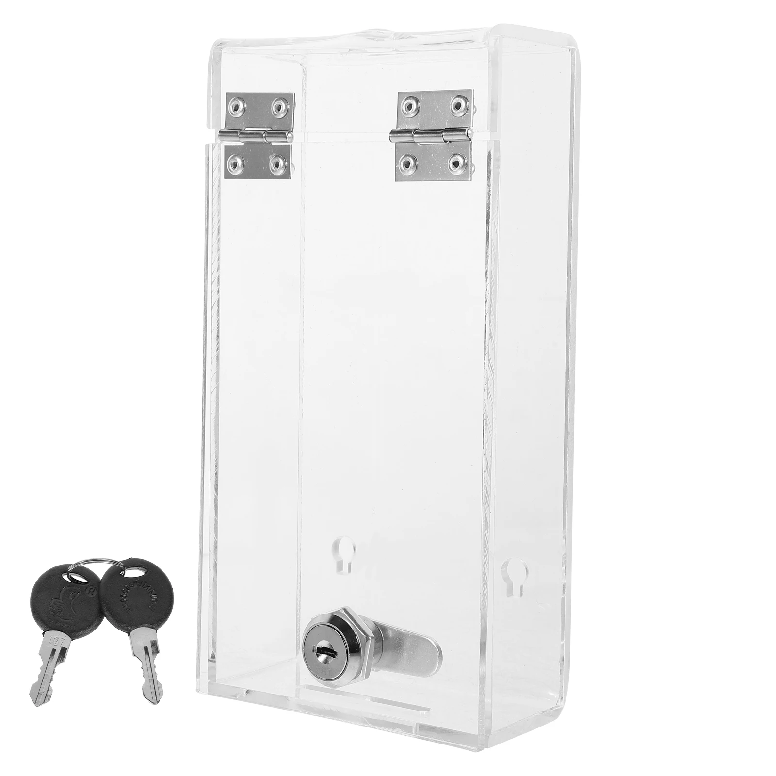 Mobile Storage Box Acrylic Employee Cell Phone Locker Transparent Phone Safety Lock Case Smart Phones Lock Box Lightweight