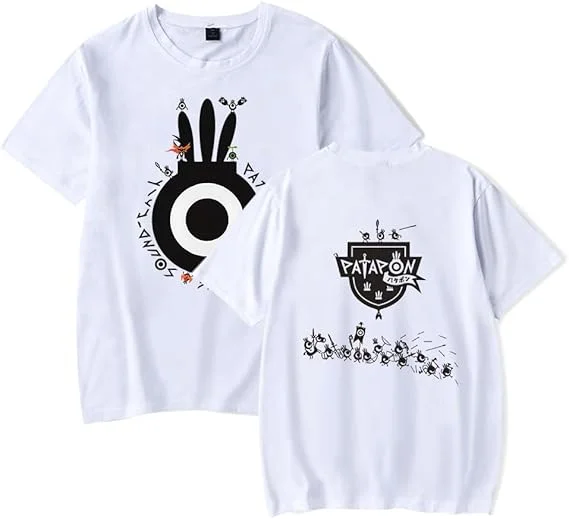 Patapon Tshirt Game Merch for Men and Women Short Sleeve Casual Tops Tee Closplay Unisex