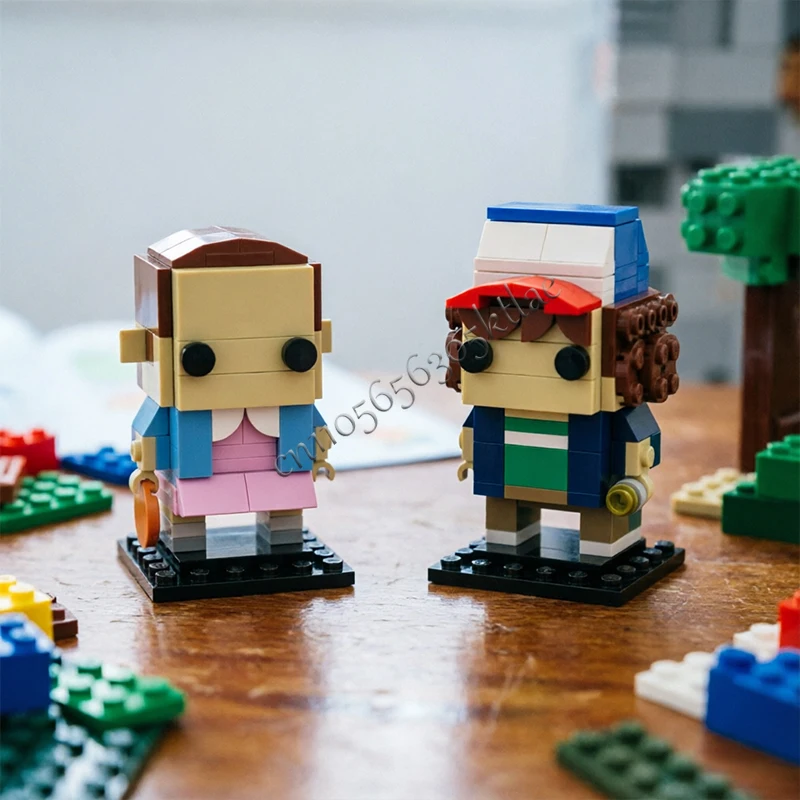 214Parts MOC Famous Movie Character Collection Series Model Building Block Assembly Bricks DIY Toys For Children Birthday Gift