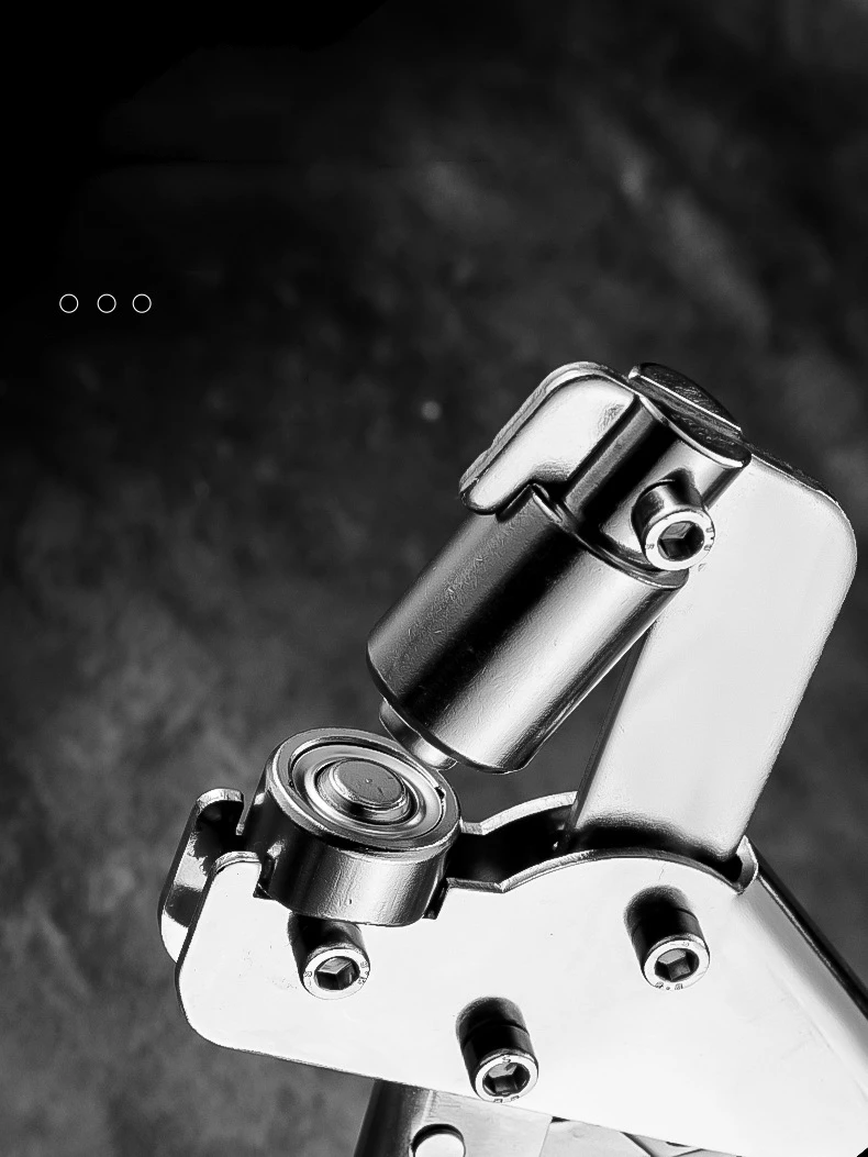 6mm / 10mm Ösenzange Kit Werkzeuge Tragbare Handpresse Metall Tülle Locher Zange für Leder Leinwand Kleidung DIY Plane Ring – Detail 8