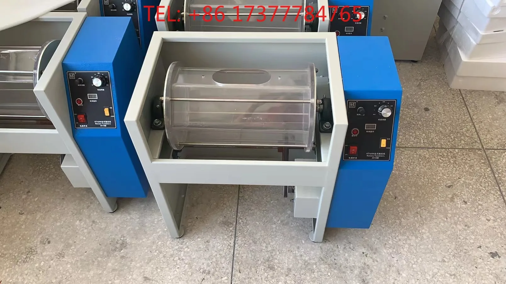 NEW Rotary Tumbler Rock Tumbler Jewelry Polishing hine Large Capacity 35 kg Varile speed goldsmith goldsmith