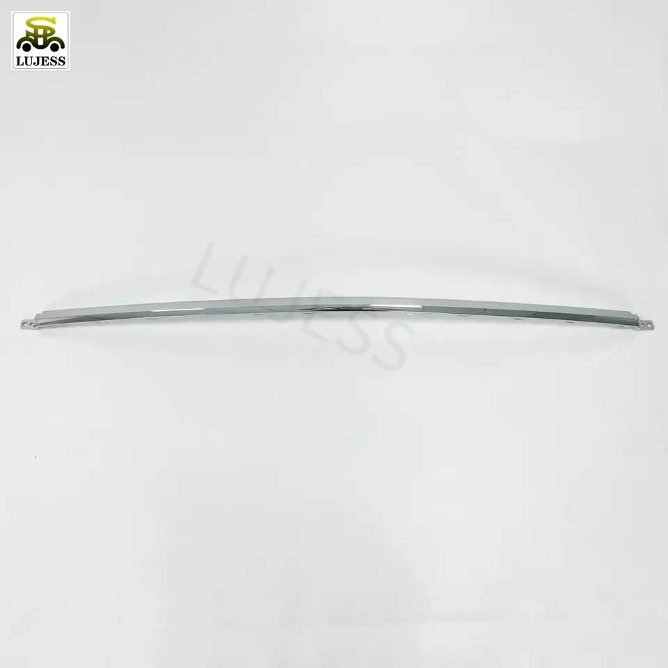 OEM 3W3807917 3W3807918 اكسسوارات السيارات الخارجية قطاع الكسوة مطلي بالكروم المصد الخلفي قطاع ل بنتلي كونتيننتال GT 2017-2018 #5