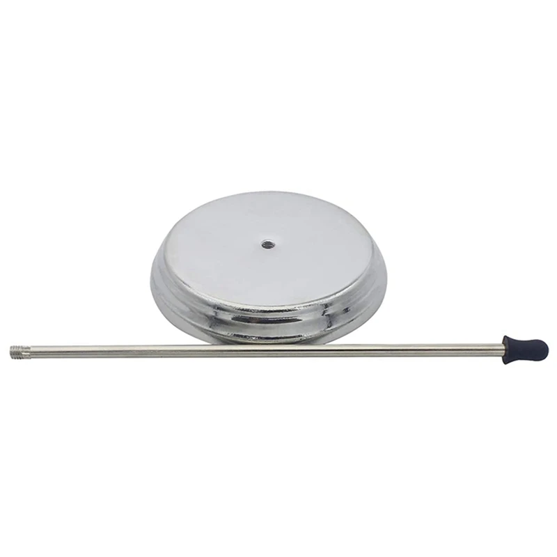 Restaurant Receipt Holder,Receipt Holder Spike, Check Spindle, 3 Inch Round Base, Desk Straight Rod 5.6 Inch Long 2Pack