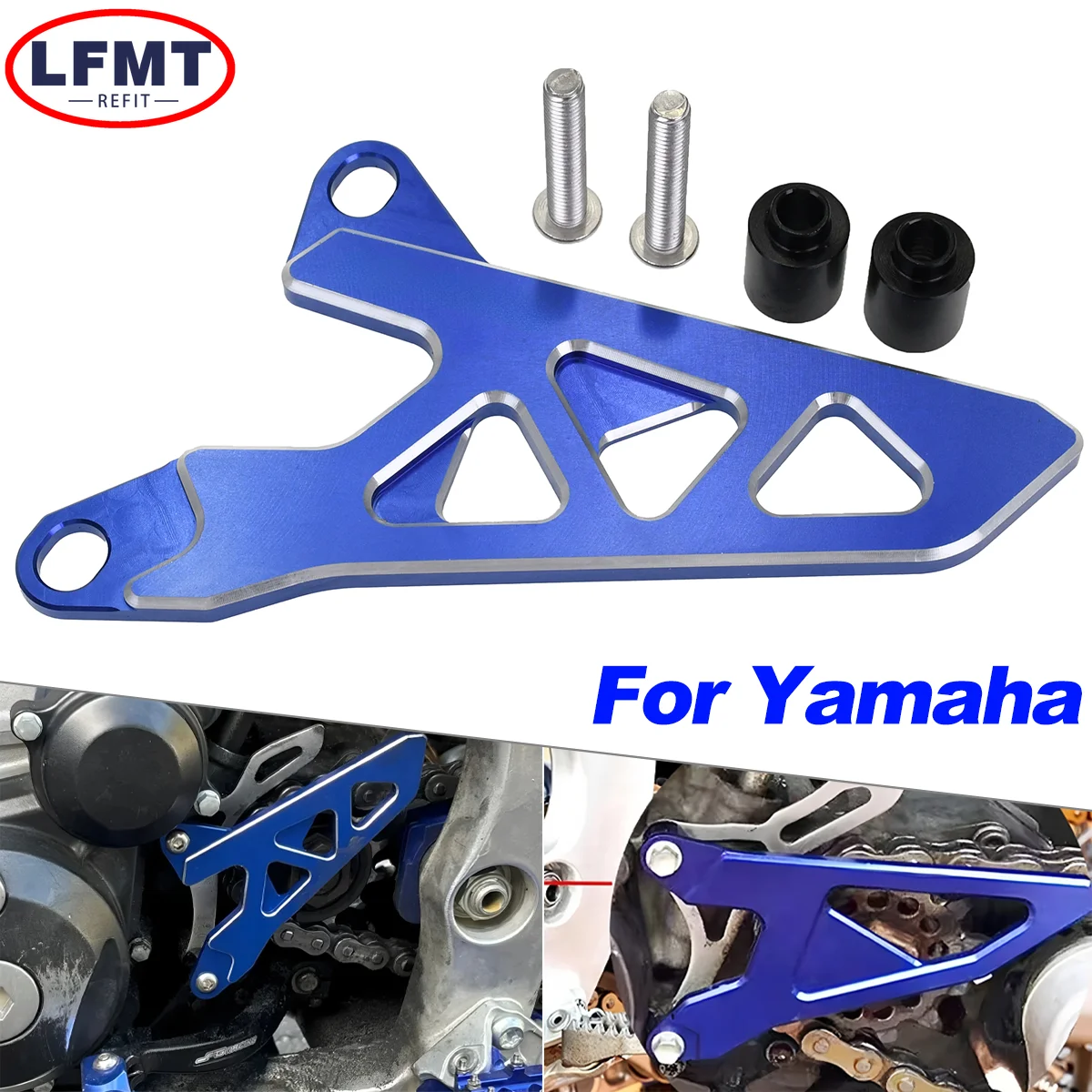 لياماها YZ250 YZ250F YZ250X WR250F YZ450F WR450F YZ WR 250F 250X 450F موتوكروس الجبهة غطاء ضرس سلسلة معدات الحماية